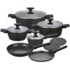 Набір посуду KLAUSBERG KB-7830 з антипригарним покриттям Magnum, 12 предметів