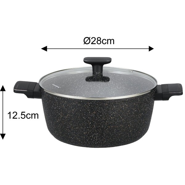 Набір посуду KLAUSBERG KB-7830 з антипригарним покриттям Magnum, 12 предметів