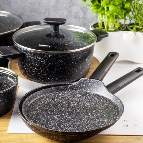 Набір посуду KLAUSBERG KB-7830 з антипригарним покриттям Magnum, 12 предметів