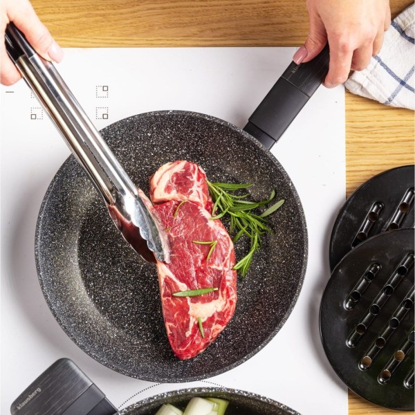 Набір посуду KLAUSBERG KB-7830 з антипригарним покриттям Magnum, 12 предметів