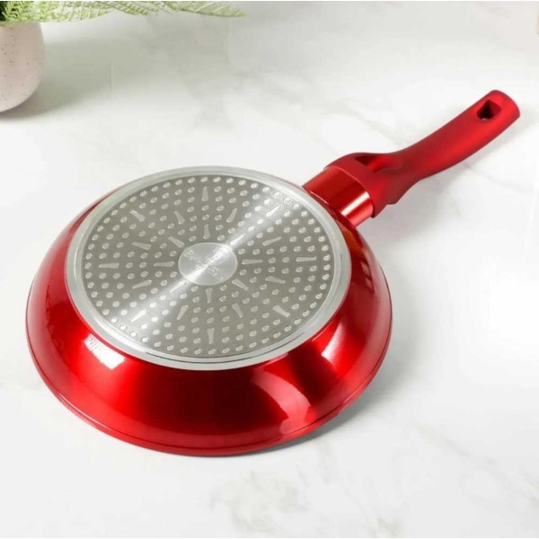 Набір посуду BERLINGER HAUS METALLIC BURGUNDY BH-7180, 22 предмети