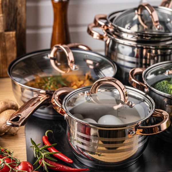 Zestaw garnków Klausberg KB-7700 (12 elementów)