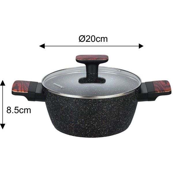 Набір посуду KLAUSBERG KB-7831 з антипригарним покриттям Magnum, 12 предметів