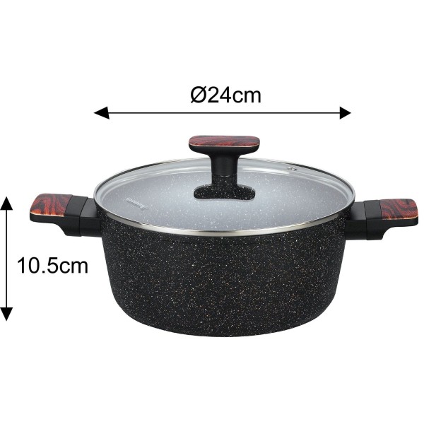 Набір посуду KLAUSBERG KB-7831 з антипригарним покриттям Magnum, 12 предметів