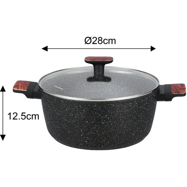 Набір посуду KLAUSBERG KB-7831 з антипригарним покриттям Magnum, 12 предметів