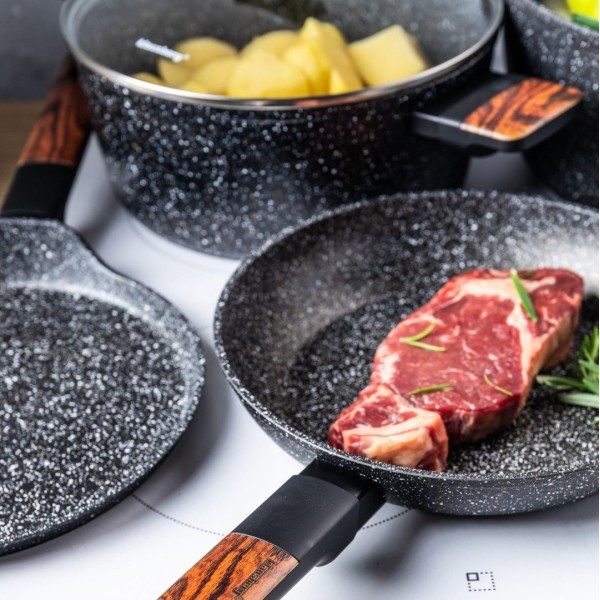 Набір посуду KLAUSBERG KB-7831 з антипригарним покриттям Magnum, 12 предметів