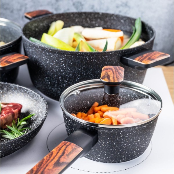 Набір посуду KLAUSBERG KB-7831 з антипригарним покриттям Magnum, 12 предметів