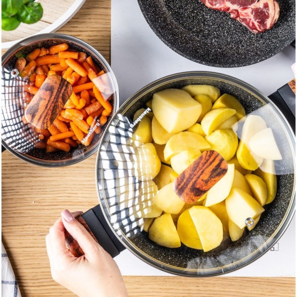 Набір посуду KLAUSBERG KB-7831 з антипригарним покриттям Magnum, 12 предметів