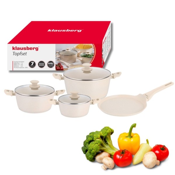 Zestaw garnków Klausberg KB-7963 (7 elementów)