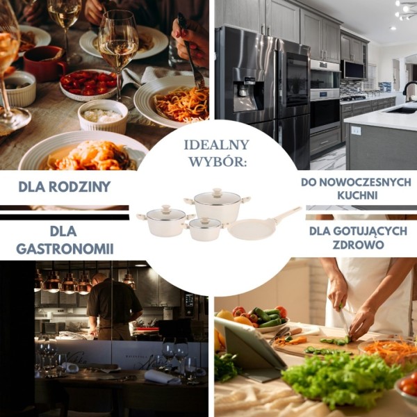 Zestaw garnków Klausberg KB-7963 (7 elementów)