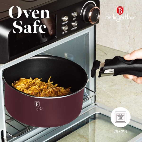 Zestaw garnków Berlinger haus BH-8254 LEONARDO (9 elementów)