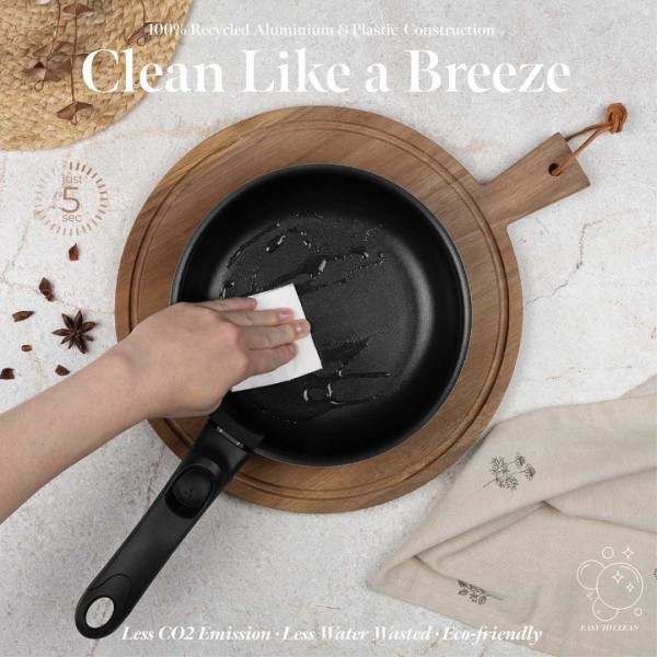 НАБІР ТИТАНОВОГО ПОСУДУ З 12 ПРЕДМЕТІВ BERLINGER HAUS BH-8250 LEONARDO