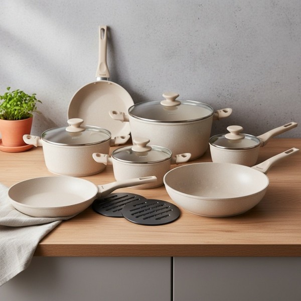 Набір з 12 мармурових посуду KLAUSBERG KB-7959