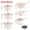 Набір з 12 мармурових посуду KLAUSBERG KB-7959