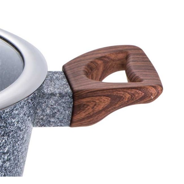 Набір з 5 предметів, 2 каструлі зі сковородою 24 см, BERLINGER HAUS FOREST LINE BH-7060