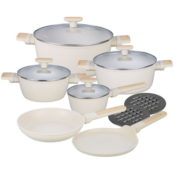 Набір посуду KLAUSBERG KB-7833 з антипригарним покриттям Magnum, 12 предметів