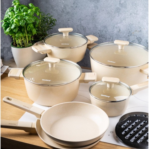 Набір посуду KLAUSBERG KB-7833 з антипригарним покриттям Magnum, 12 предметів