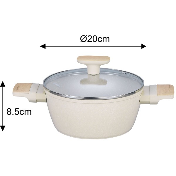 Набір посуду KLAUSBERG KB-7833 з антипригарним покриттям Magnum, 12 предметів