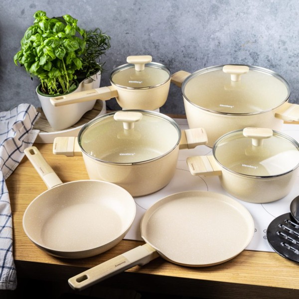 Набір посуду KLAUSBERG KB-7833 з антипригарним покриттям Magnum, 12 предметів