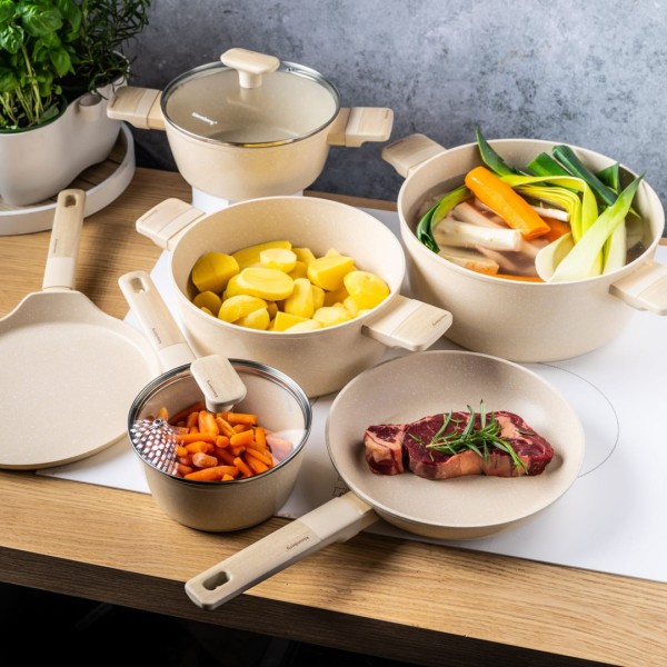 Набір посуду KLAUSBERG KB-7833 з антипригарним покриттям Magnum, 12 предметів