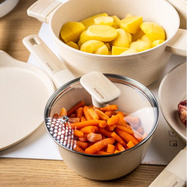 Набір посуду KLAUSBERG KB-7833 з антипригарним покриттям Magnum, 12 предметів