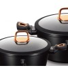 ГОРЩИКИ BERLINGER HAUS BLACK ROSE LINE 10 ELE BH-1645-N