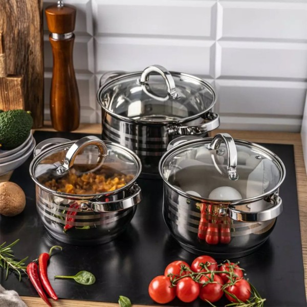 Набір посуду KLAUSBERG KB-7693 з 6 предметів