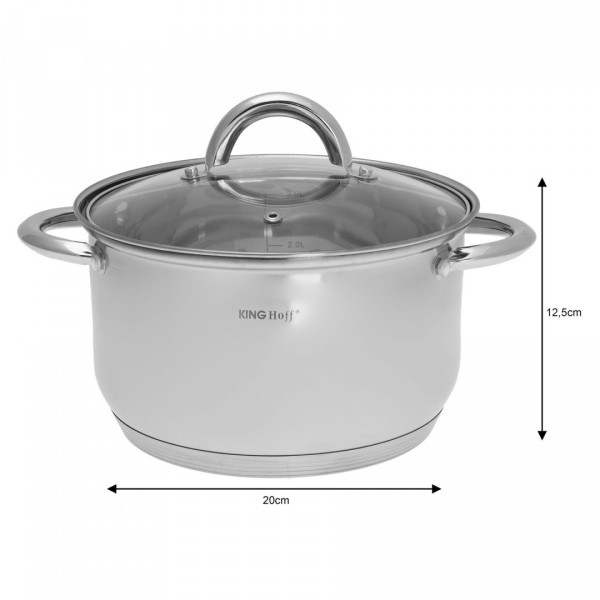 Zestaw garnków Kinghoff KH-4448 (8 elementów)