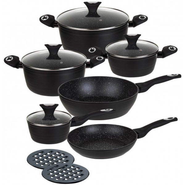 Гранітні горщики MARMO 12 шт. KLAUSBERG KB-7244