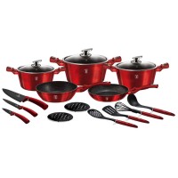 ГОРЩИКИ BERLINGER HAUS 17 ELE МЕТАЛІК БОРДОВІ BH-6162