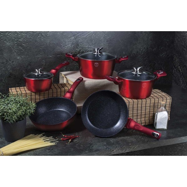 ГОРЩИКИ BERLINGER HAUS 17 ELE МЕТАЛІК БОРДОВІ BH-6162