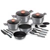 Zestaw garnków Berlinger haus BH-7044 Moonlight (17 elementów)