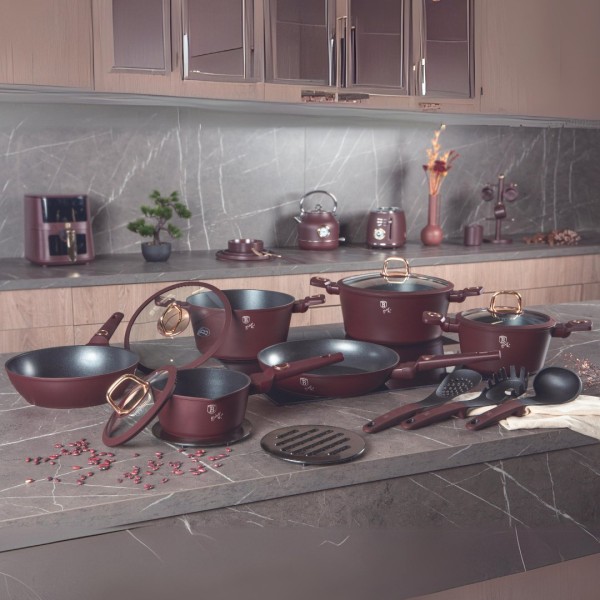 Zestaw garnków Berlinger haus Leonardo BH-8051 (15 elementów)