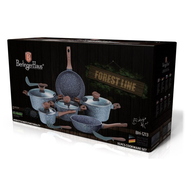 Zestaw garnków Berlinger haus BH-6198 (18 elementów)