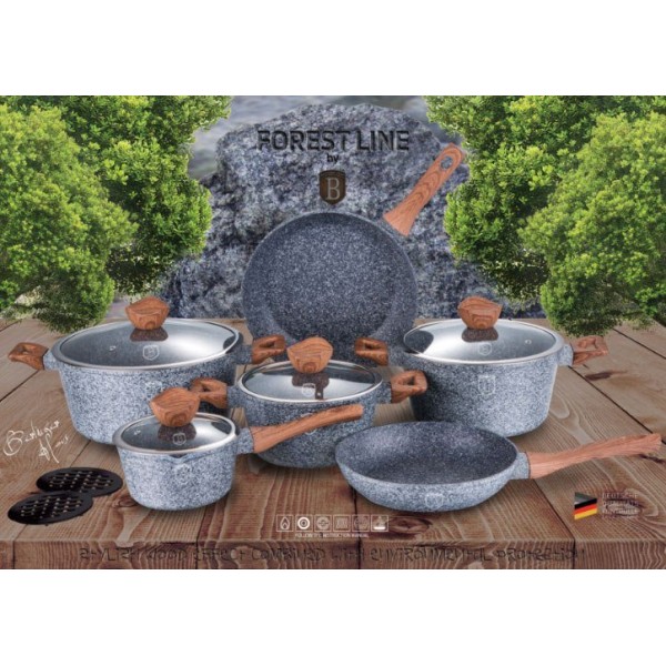 Zestaw garnków Berlinger haus BH-6198 (18 elementów)