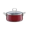 Zestaw garnków Riess Rosso (3 części)