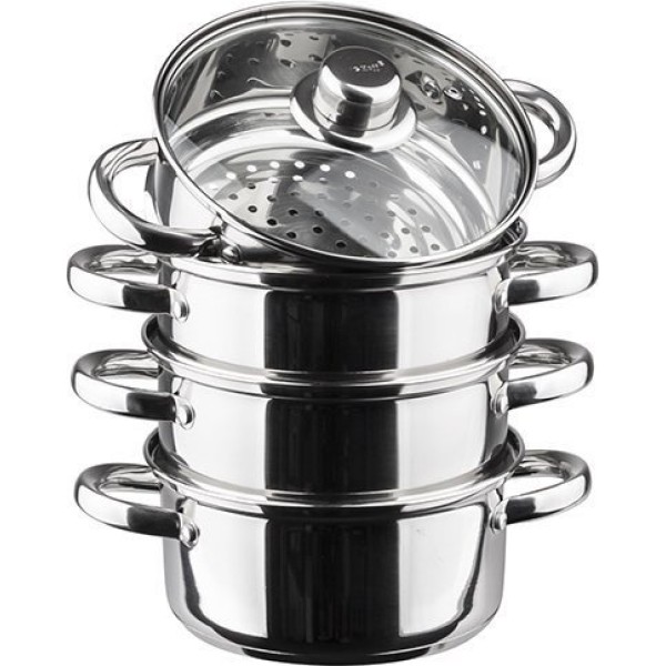 Garnki do gotowania na parze Kinghoff KH-3320 (5 elementów, 24 cm)