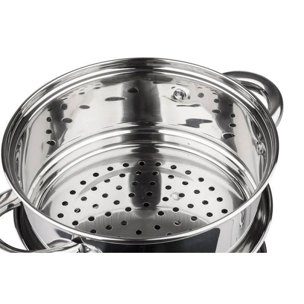 Garnki do gotowania na parze Kinghoff KH-3320 (5 elementów, 24 cm)