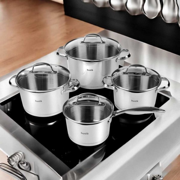 Zestaw garnków Husla BLOSSOM 73965 (8 elementów)
