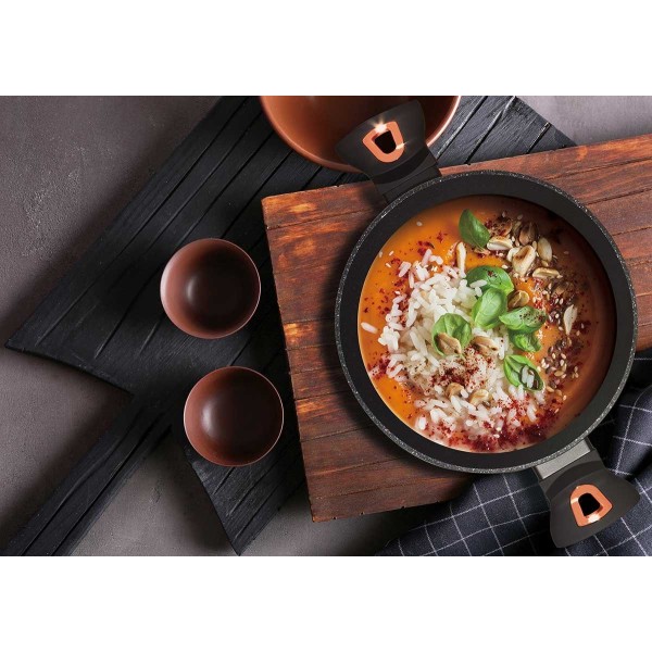 Zestaw garnków Berlinger haus BH-6154 (powłoka granit, 10 elementów)