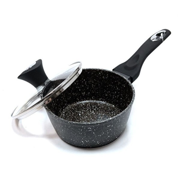 ГРАНІТНІ ГОРЩИКИ ЗОЛОТОГО МАРМО, 12 ШТУК, KLAUSBERG KB-7201