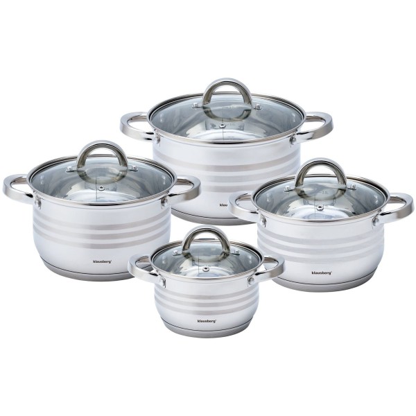 Zestaw garnków Klausberg KB-7694 (8 elementów)