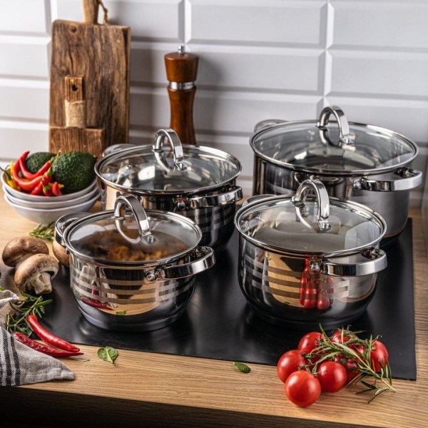 Zestaw garnków Klausberg KB-7694 (8 elementów)