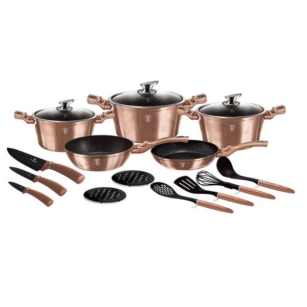 BERLINGER HAUS 17 ELE METALLIC ROSE GOLD POTS BH-6161