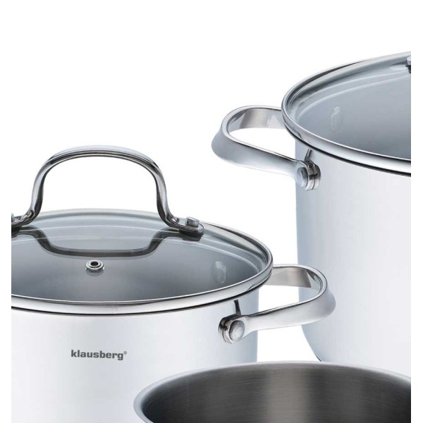 Zestaw garnków Klausberg KB-7215 (9 elementów)