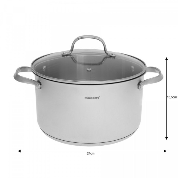 Zestaw garnków Klausberg KB-7215 (9 elementów)