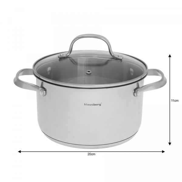 Zestaw garnków Klausberg KB-7215 (9 elementów)