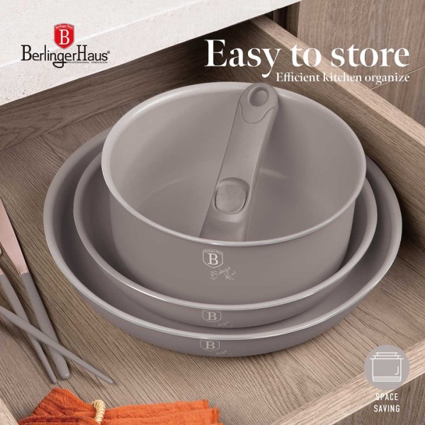 Zestaw garnków Berlinger haus BH-8255 (9 elementów)