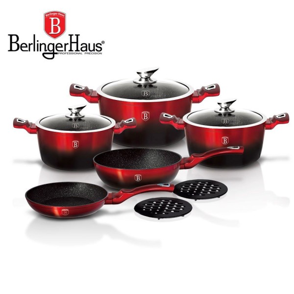 Zestaw garnków Berlinger haus BH-1631-N (10 elementów)