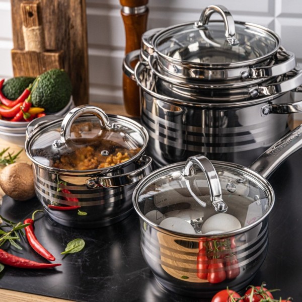 Zestaw garnków Klausberg KB-7697 (10 elementów)